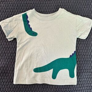 Hanna Andersson Light Blue Dino Short Sleeve Tee, NWOT 18-24 months